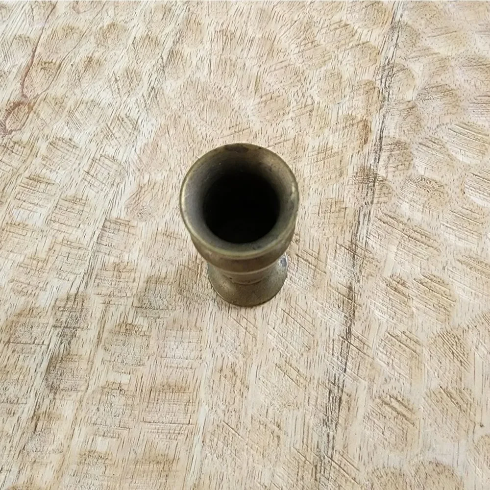 Miniature Brass Vase Vintage - Picture 7 of 8
